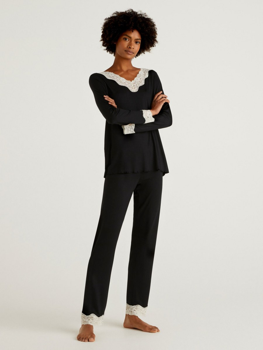 Benetton ženska pidžama donji deo 