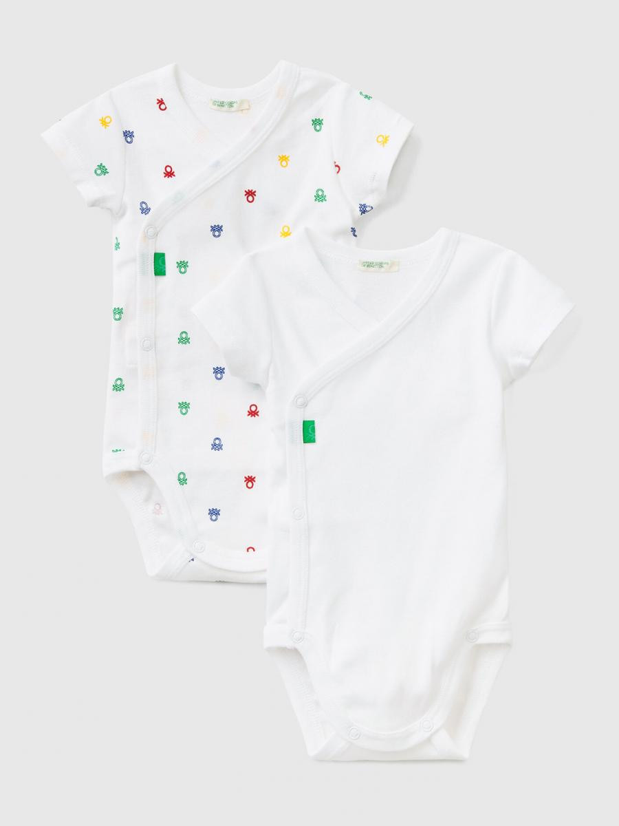 Benetton bodi 2 komada za bebe 