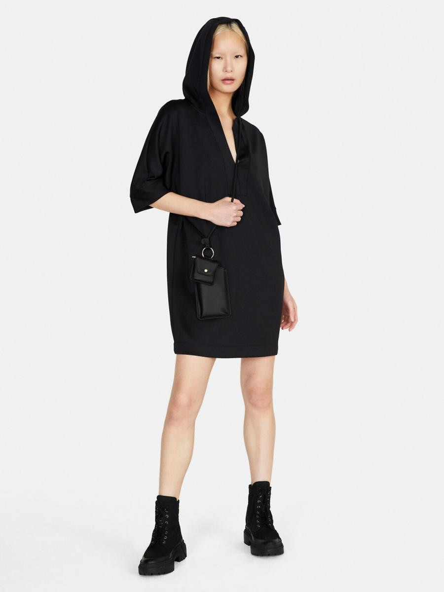 Sisley ženska haljina sa kapuljačom 