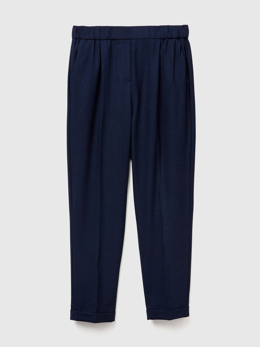 Jeggings United Colors Of Benetton 3HDXGF03L | Blu 852 | Slim Fit | Cotone Elastico | Taglia 98 Bambina