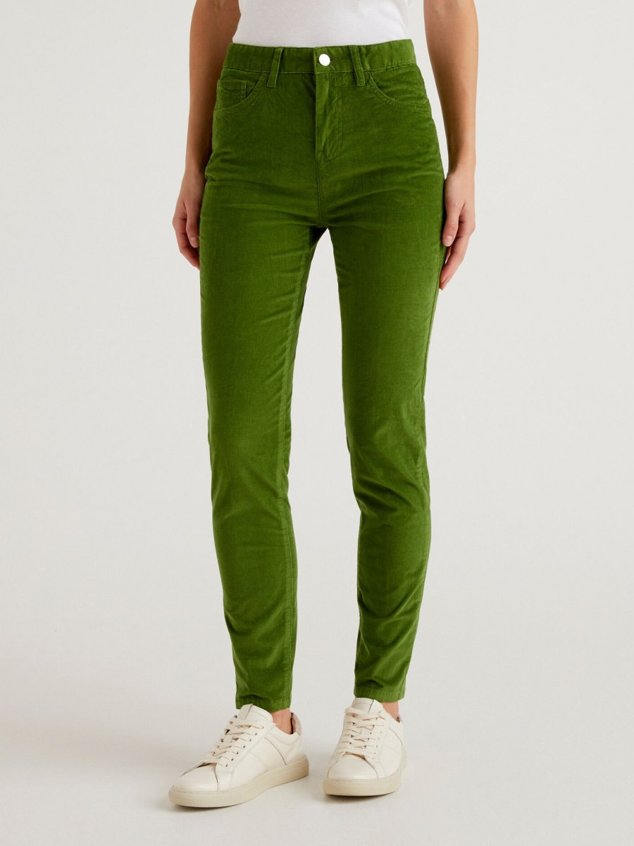 Pantalones Bebe Pantalón De Terciopelo United Colors Of Benetton