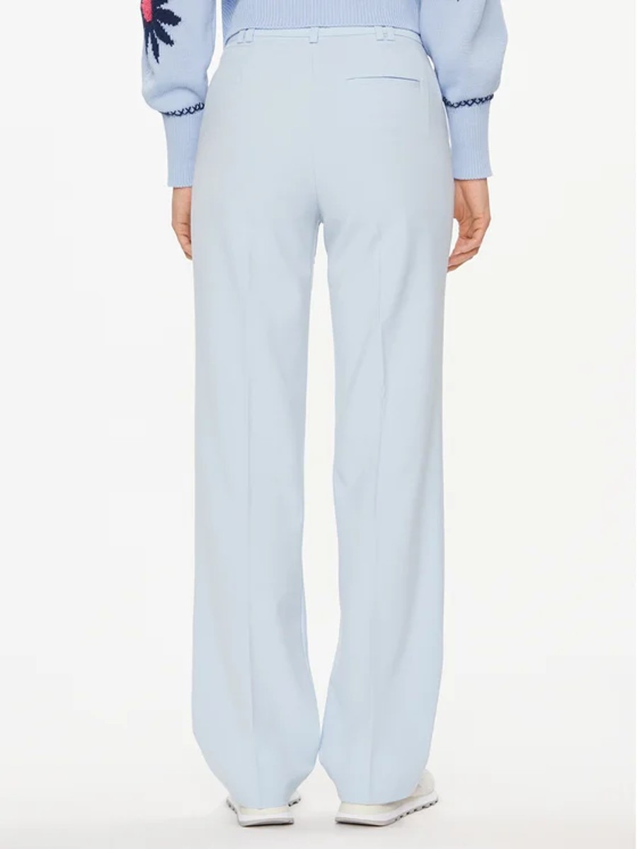 United Colors Of Benetton Pantalone Denim Stretch - Marine Fit Gamba Ampia - Stone Washed Blue