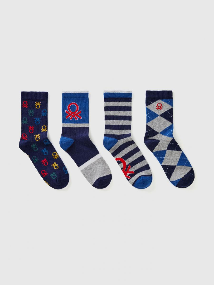 Benetton dečije čarape 4 para 