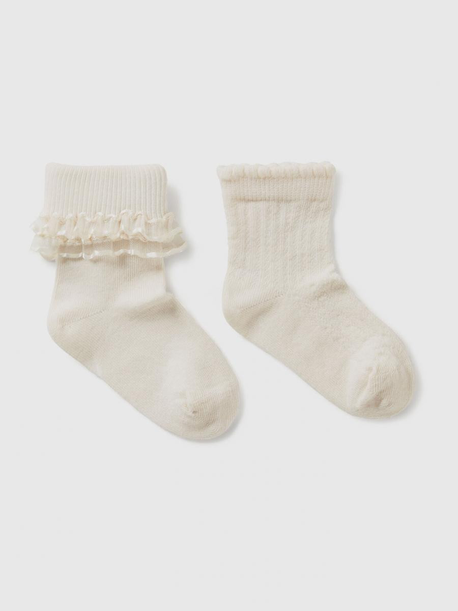 Benetton čarape 2 para za bebe 