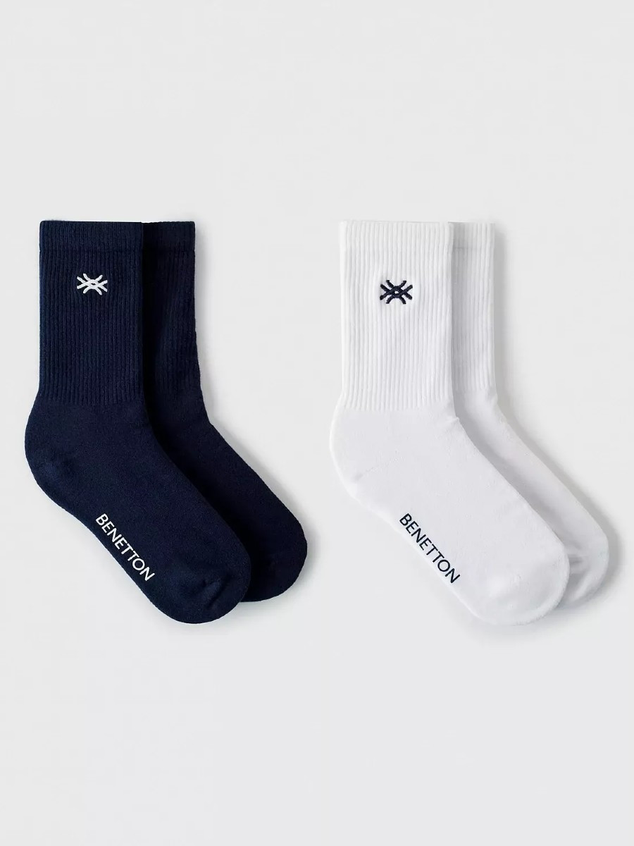 Benetton dečije čarape 2 para 