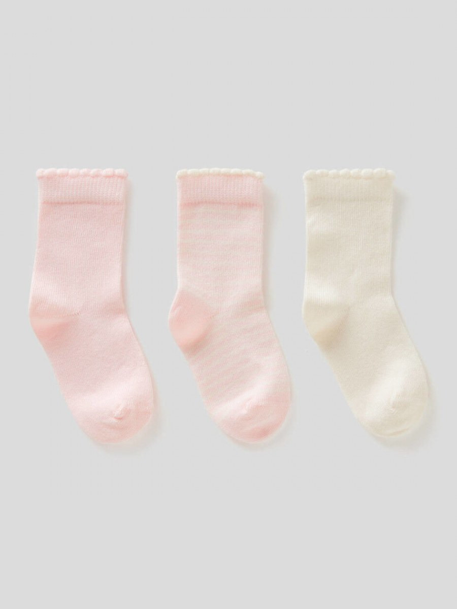 Benetton čarape za bebe tri para 
