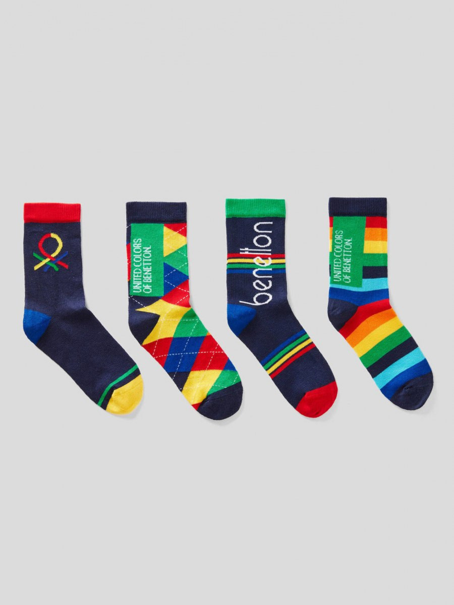 Benetton dečije čarape - 4 para 